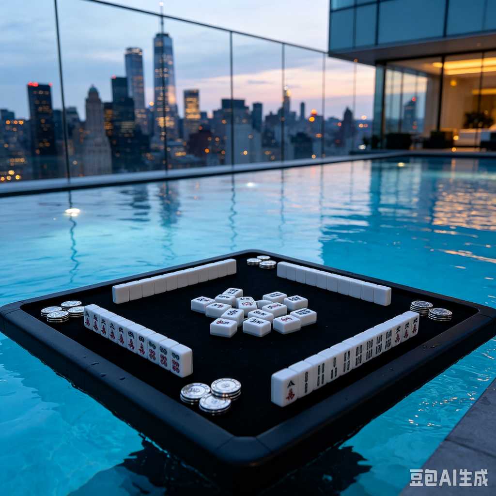 decorative text mahjong set
