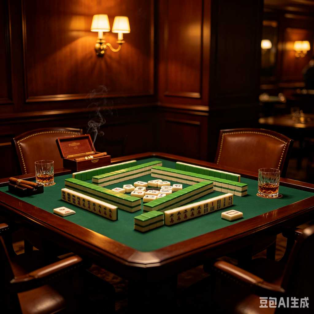 modern oriental mahjong set
