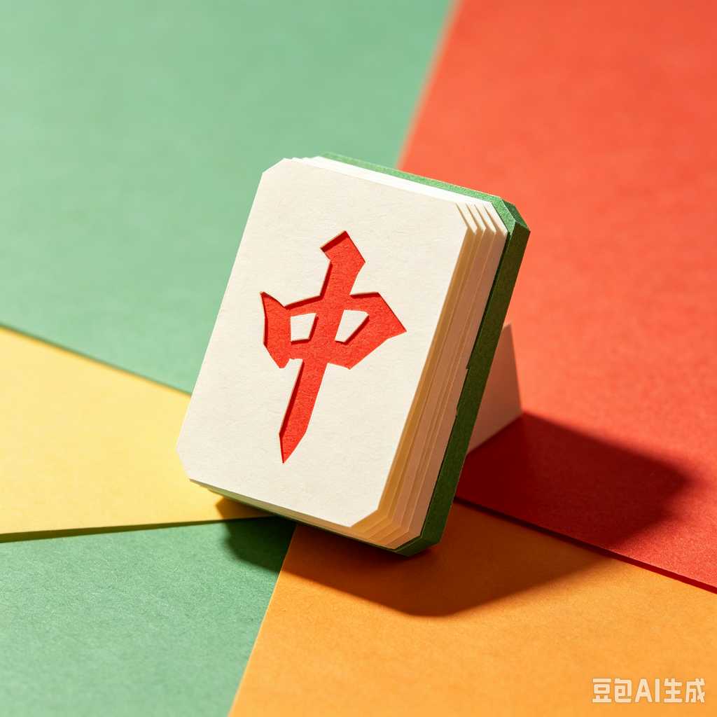 light mahjong set for easy carry