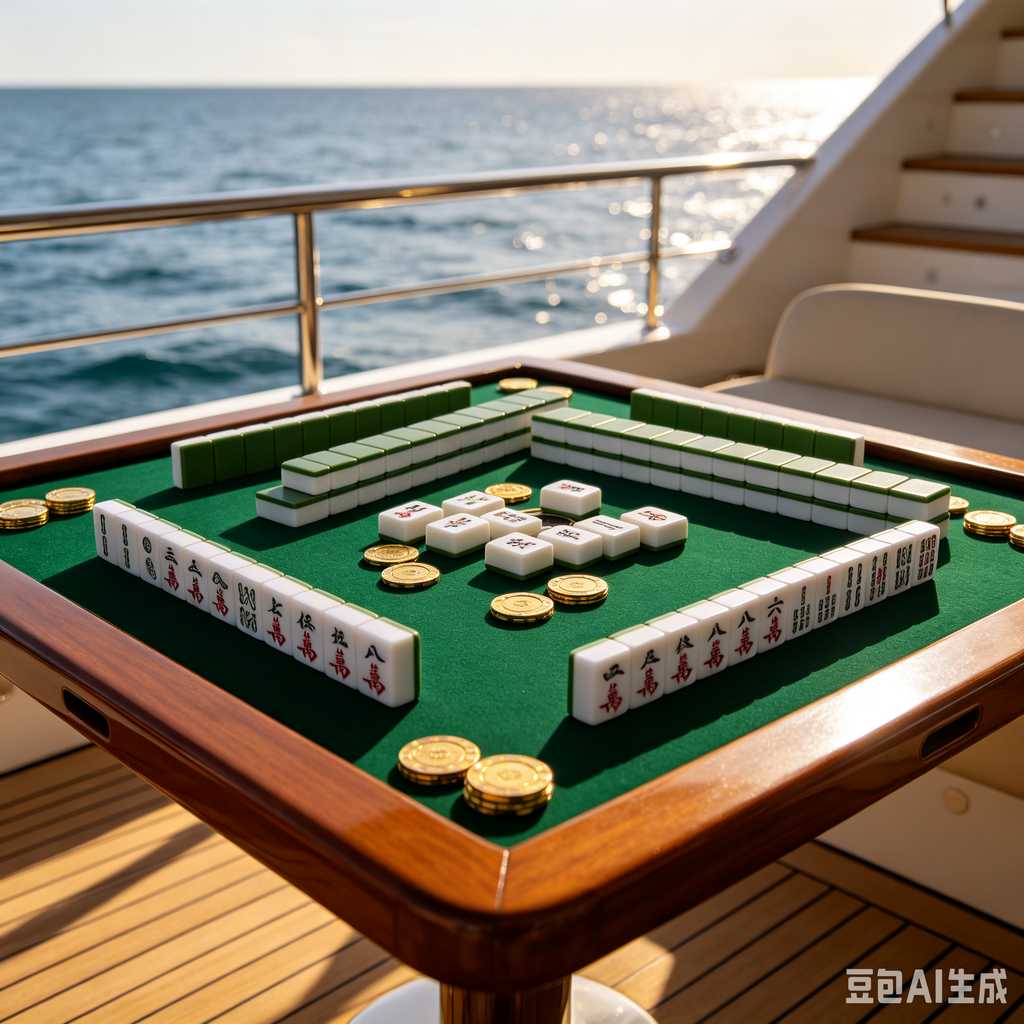 transparent mini mahjong set